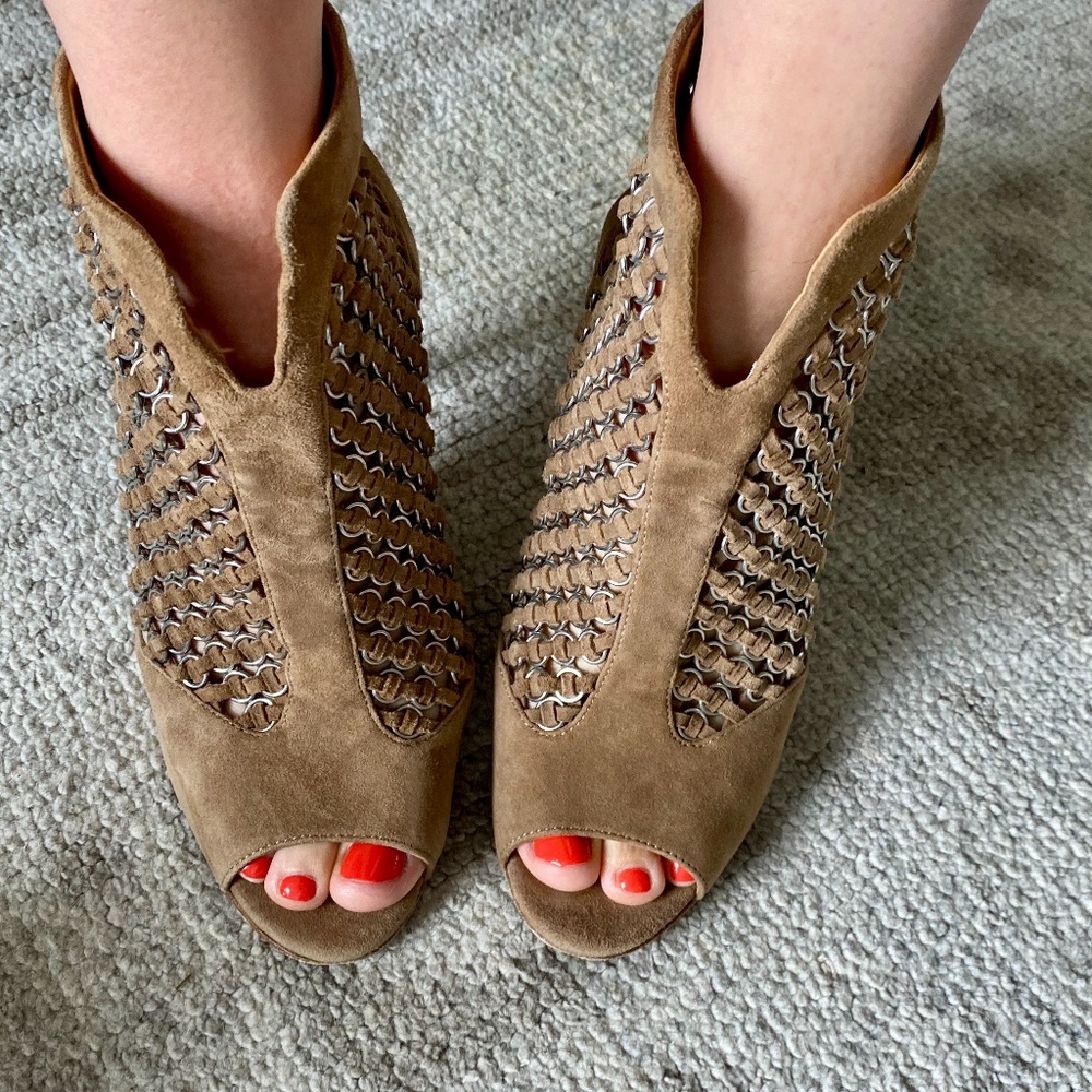 Kors by Michael Kors Open Toed Booties